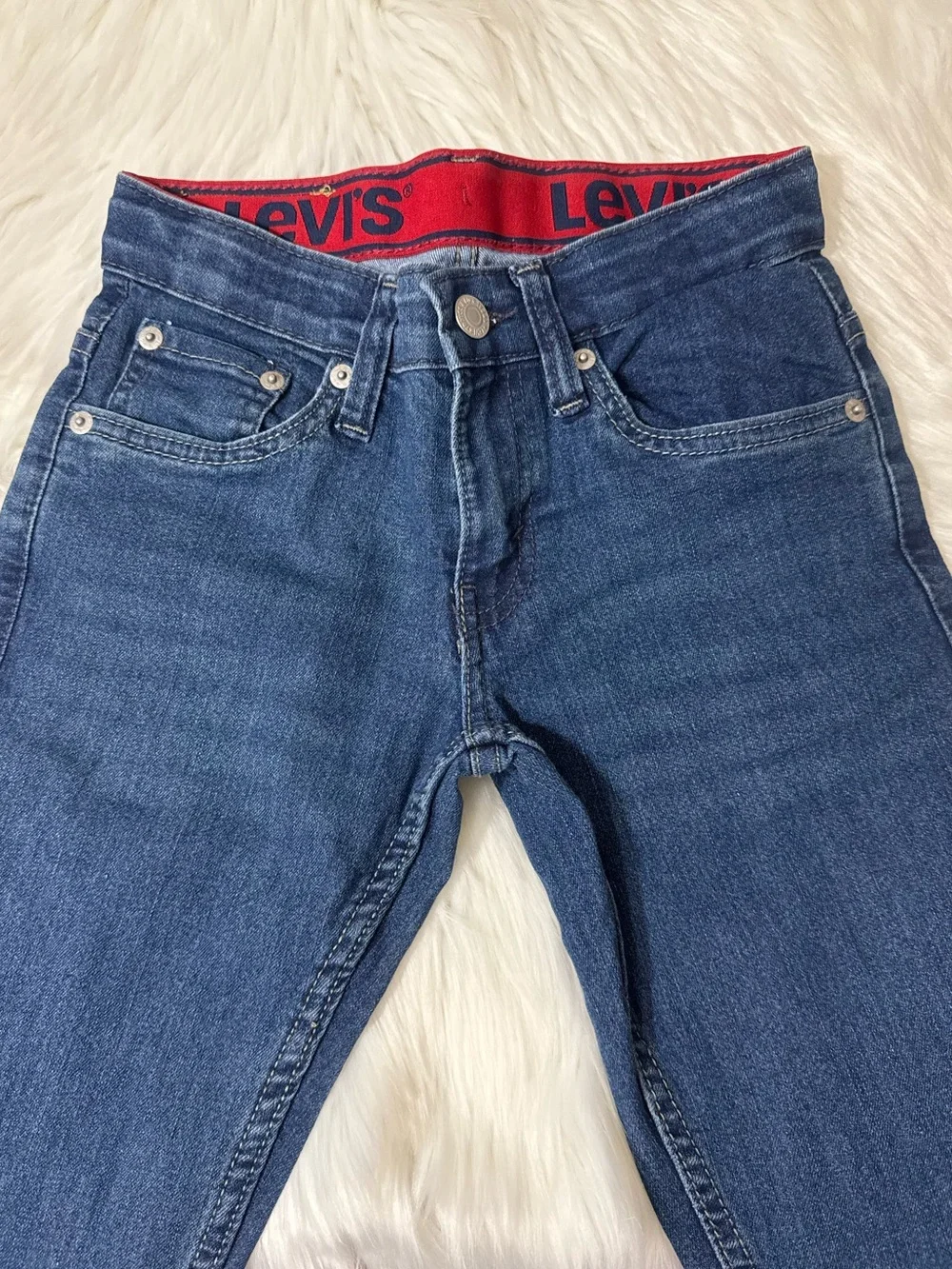 Levi’s 511 Slim Fit Medium Wash Jeans - Boys Size 8